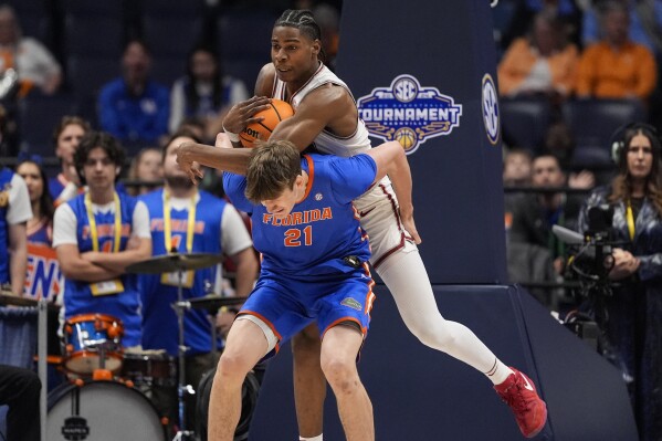 Florida downs No. 19 Alabama 102 88 to reach semifinals of SEC